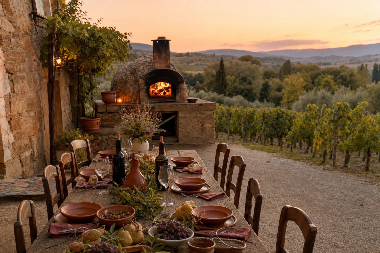 Casale degli Archi — agriturismo con forno a legna e vigne