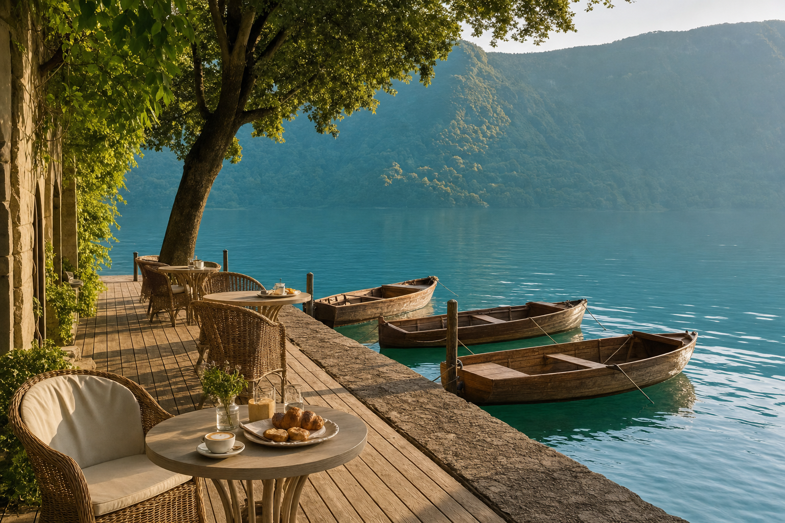 La Culla del Lago — hotel direttamente sulla riva del lago