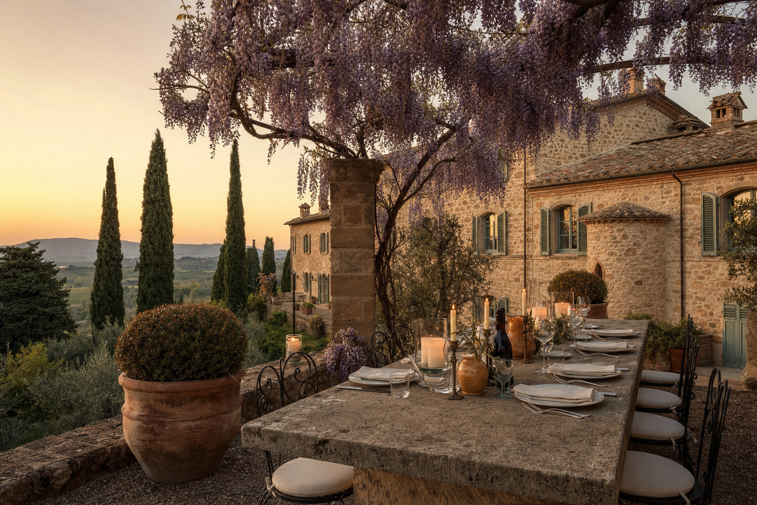 La Locanda del Pontefice — country house luxury con vista Castelli