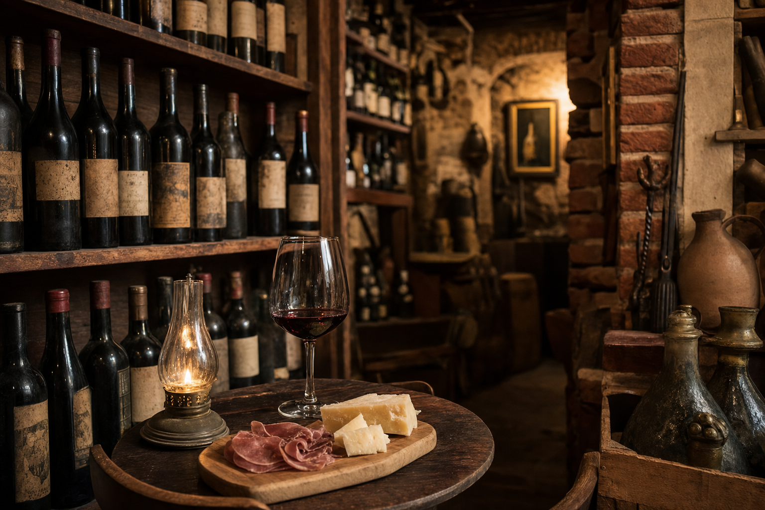 Arte e Vino — enoteca con antiquariato sul corso