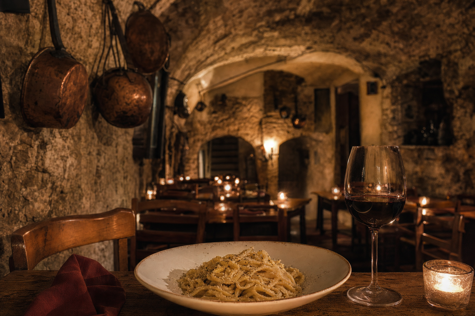 La Cruna del Lago — osteria romana nel centro storico
